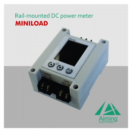 واتمتر و پاورمتر تابلوئی 10A DC